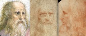Il volto di Leonardo da Vinci