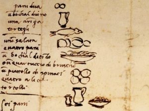Michelangelo Buonarroti e il cibo per i suoi collaboratori